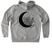 Combo, a Heather Grey Stanley/Stella Unisex Cultivator 2.0 Zip Up Pullover Hoodie (back-view)