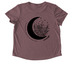 Combo, a Vintage Rose Allmade Eco Triblend Women?s Scoop Neck Tee (back-view)