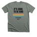 It's Cool to Be Kind, a Deep Heather Premium Unisex Tee