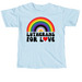 Comfort Colors Lutherans for Love front only, a Chambray Comfort Colors Unisex Tee