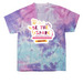 Be the Spark Tie Dye- VLCAD Awareness, a Cotton Candy Classic Tie Dye Tee