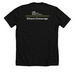 Elliana?s Entourage&nbsp;, a Solid Black Blend Premium Unisex Tee (back-view)
