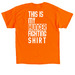 Hunger Action Month Orange, a Orange Classic Unisex Tee (back-view)