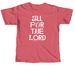ALL FOR THE LORD, a Crimson Comfort Colors Unisex Tee