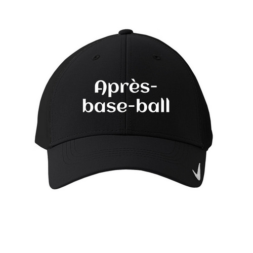 Baseball headgear, a Black Printed Nike Dri-FIT Legacy Performance Cap