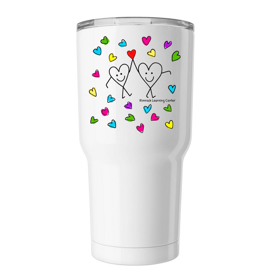 "We Belong", a White Insulated Tumbler