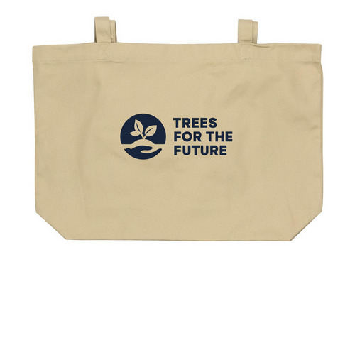 Trees for the Future ? Bags, a Oyster Large Organic Cotton Tote Bag
