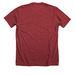 Salamander Shirt, a Heather Canvas Red Premium Unisex Tee (back-view)