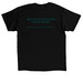 LITE, a Black Classic Unisex Tee (back-view)