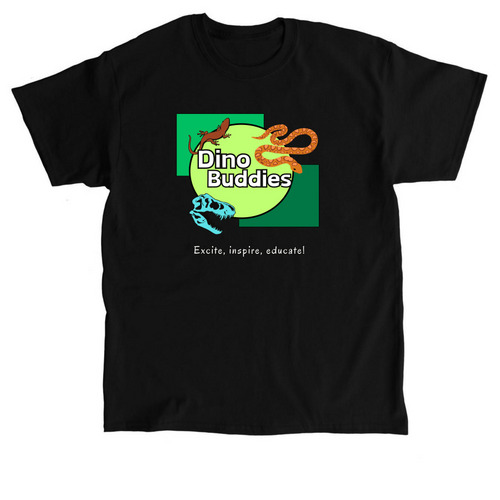 Classic Dino Buddies Shirt, a Black Classic Unisex Tee
