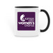 KCWC Logo Mug, a Black Two-Tone Ceramic Mug