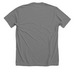 Triangle Rabbits Logo, a Deep Heather Premium Unisex Tee (back-view)