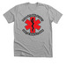 Train. Prepare. Protect. | Support P.A.W.S., a Athletic Heather Premium Unisex Tee