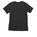 let your light shine, a Vintage Black Triblend Unisex Tee (back-view)