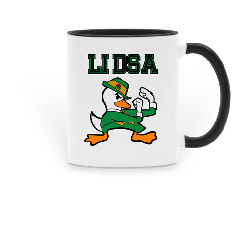 The Flying Irish&nbsp;, a Black Two-Tone Ceramic Mug