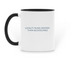 Pack Life Rescue - Official Merch, a Black Two-Tone Ceramic Mug (back-view)