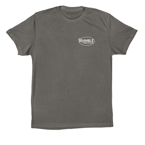 Bramble Heritage Tee, a Storm Premium Cotton Tee