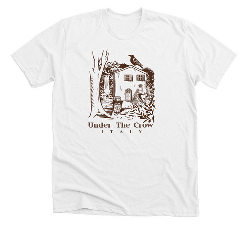 Under The Crow, a Solid White Blend Premium Unisex Tee