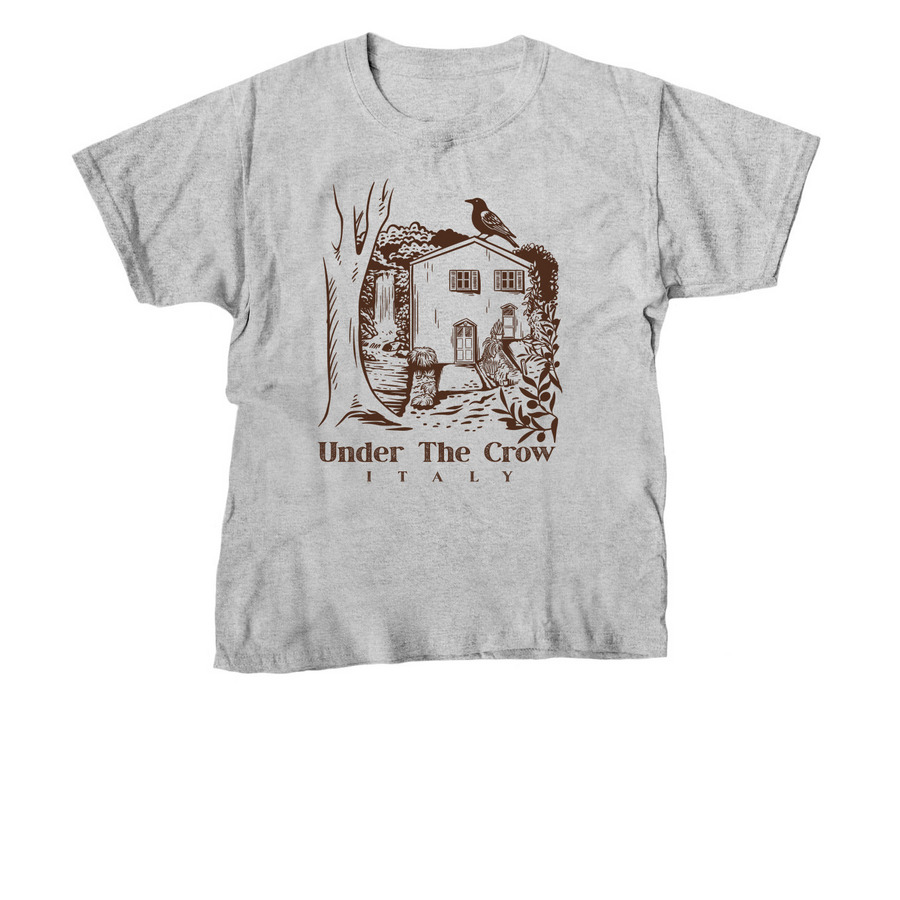 Under The Crow, a Sport Grey Youth Unisex Tee