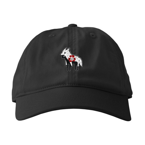 Karma, a Black Printed Eco Baseball Cap