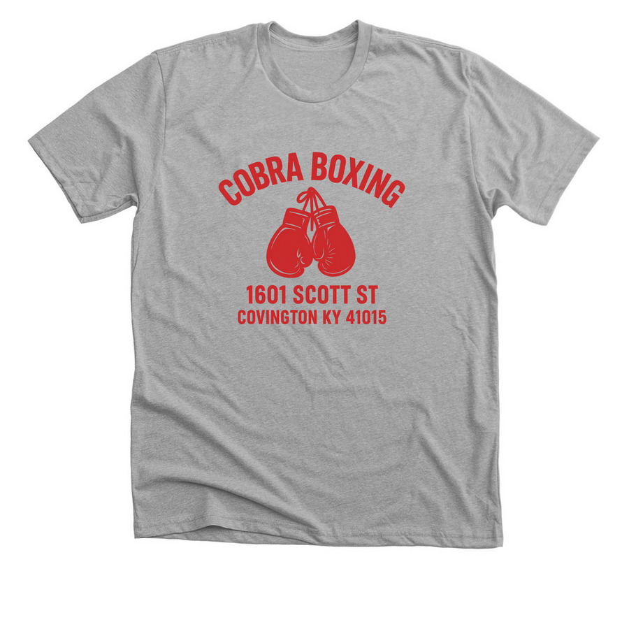 Cobra Boxing Club&nbsp;, a Athletic Heather Premium Unisex Tee