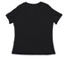 Teal Yoga, a Black Women's Relaxed V-Neck Tee