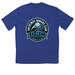 Performance T-Shirts, a True Royal Classic Performance Tee (back-view)
