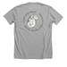 APSR Opal Logo in Color (back print), a Athletic Heather Premium Unisex Tee (back-view)