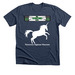 Unicorns Against Fascism, a Heather Navy Premium Unisex Tee