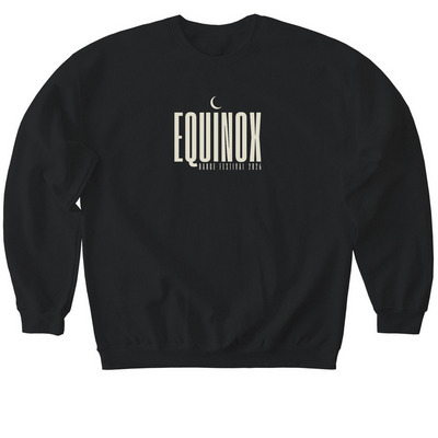Equinox Dance Festival 2026, a Black Softstyle Crewneck Sweatshirt
