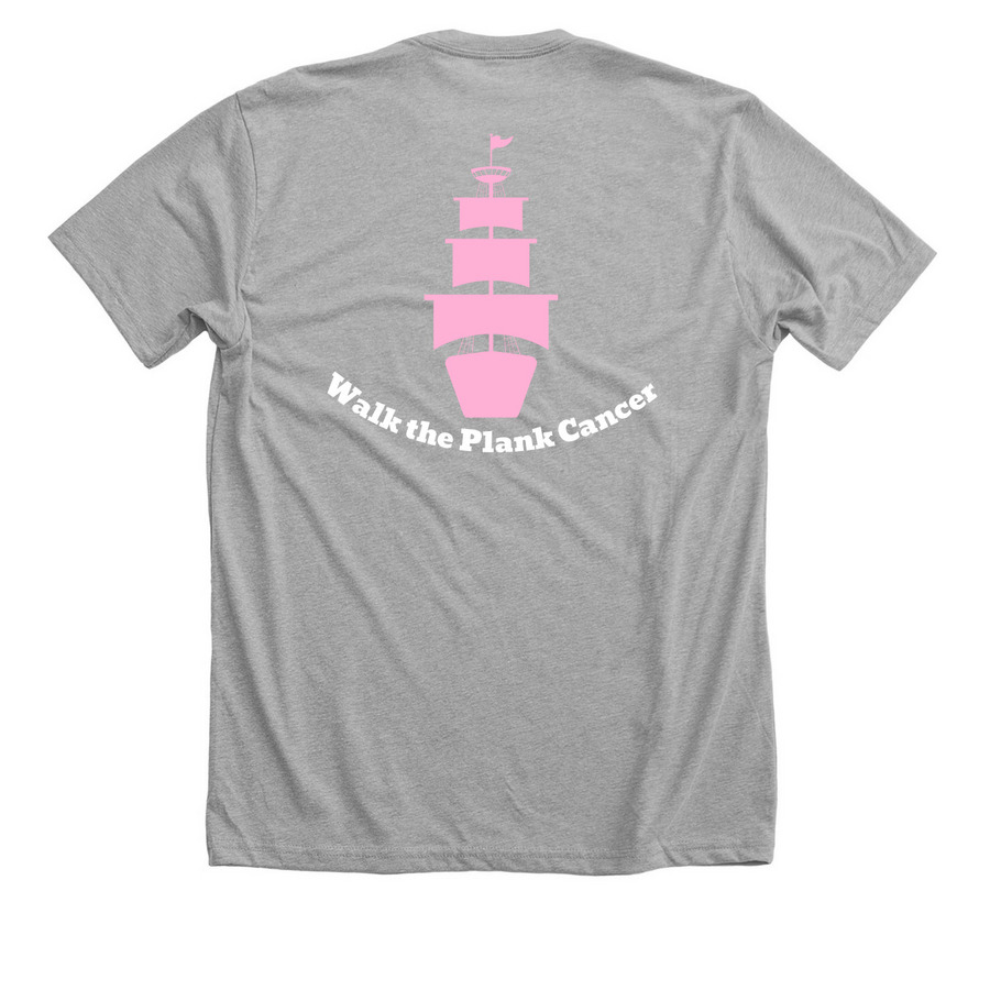 Kip's Crew, a Athletic Heather Premium Unisex Tee (back-view)