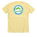 Keep Massachusetts Beautiful, a Heather Yellow Gold Premium Unisex Tee (back-view)