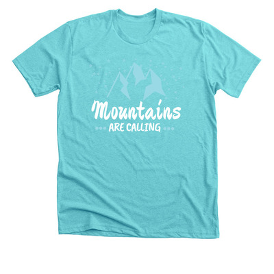 Trailblaze Challenge for Make-A-Wish AL&nbsp;, a Tahiti Blue Premium Tee