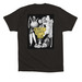 March Supper Club Shirt&nbsp;, a Black Premium Cotton Tee (back-view)