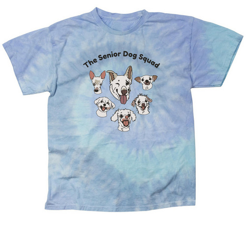 SDS Official Logo Tee, a Lagoon Classic Tie Dye Tee