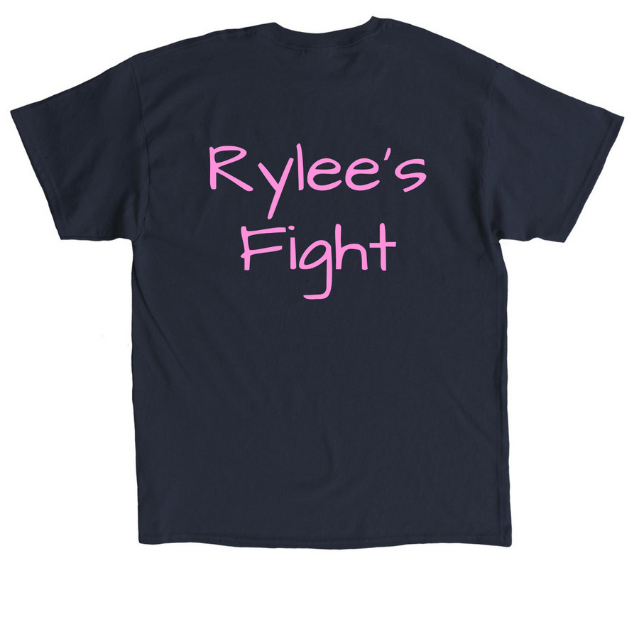 Resilient as an Axolotl, a Navy Classic Unisex Tee (back-view)