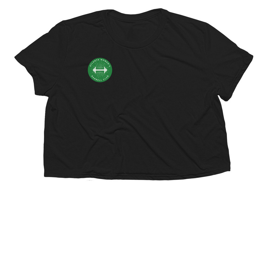 OG WBC Tees, a Black Women?s Flowy Cropped Tee