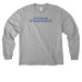 Simple Campaign Shirt Blue, a Athletic Heather Unisex Heavyweight Long Sleeve Tee