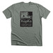 Classic KapKa Logo, a Deep Heather Premium Unisex Tee