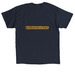 Wildhorse Flag Horse, a Navy Classic Unisex Tee (back-view)