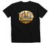 Saving Cats Together, a Solid Black Blend Premium V-Neck Tee (back-view)