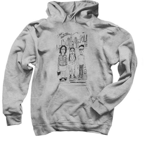 SF Zine Fest 2022 Guest of Honor Hoodie, a Sport Grey Pullover Hoodie
