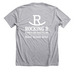Rescue. Recover. Repeat., a Athletic Heather Premium Unisex Tee (back-view)