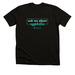 Ask Me (Syphilis), a Solid Black Blend Premium Unisex Tee