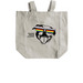 HRA Pride Cat & Dog Tote, a Natural Recycled Cotton Tote Bag (back-view)