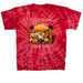 Brown AP Seminar Tshirt, a Red Classic Tie Dye Tee