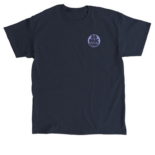 Groovy Love Lives Here, a Navy Classic Unisex Tee