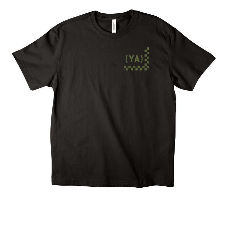 YA Merch, a Black Unisex Heavyweight Tee