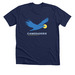 Cameraderie Shirt, a Solid Navy Blend Premium Unisex Tee