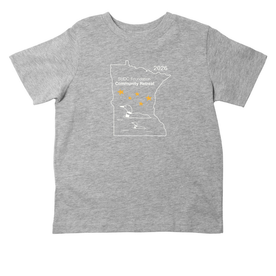 2026 Community Retreat Toddler Tee, a Heather Toddler Tee